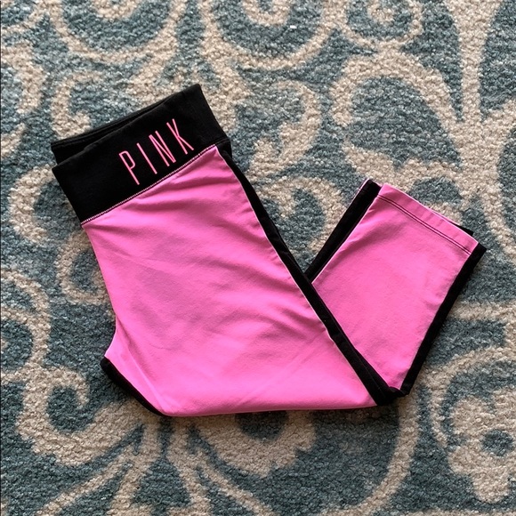 PINK Victoria's Secret Pants - PINK Yoga Crop pants size Medium